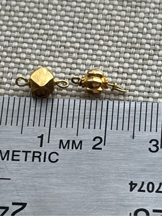Olympus Jewelry - 18k Gold Bead Findings for Jewelry Making